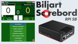Biljart scorebord RPI 5B